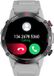 Trevi T-FIT 510 A Smarwatch met draadloze oproepfunctie, groot display 1,43 inch AMOLED, smart horloge voor controle van fysieke activiteit en welzijn, slaapmonitor, waterdicht IP68, grijs