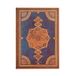 Paperblanks Kalender 18 maanden 2023-2024 Indigo Safawita | Horizontaal | Midi (130 × 180 mm)