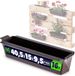 KADAX Veere jardinière pour europalettes 40,5 cm marron 16 pc.