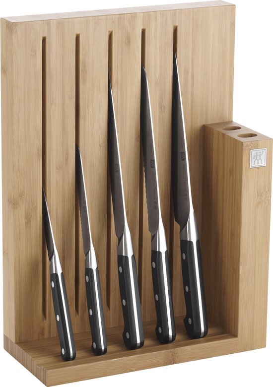 Zwilling Messenblok bamboe 6-dlg. Pro 125 x 275 x