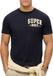 Superdry VINTAGE ATHLETIC TSHIRT Heren T-shirt Blauw XL