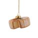 Vondels Camembert Cheese Christmas Bauble - 3.5cm Verre, Multi-Color, 1 Pièce