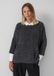 s.Oliver - Dames - Relaxed-fit trui in bouclé breisel - Maat M - Donkergrijs