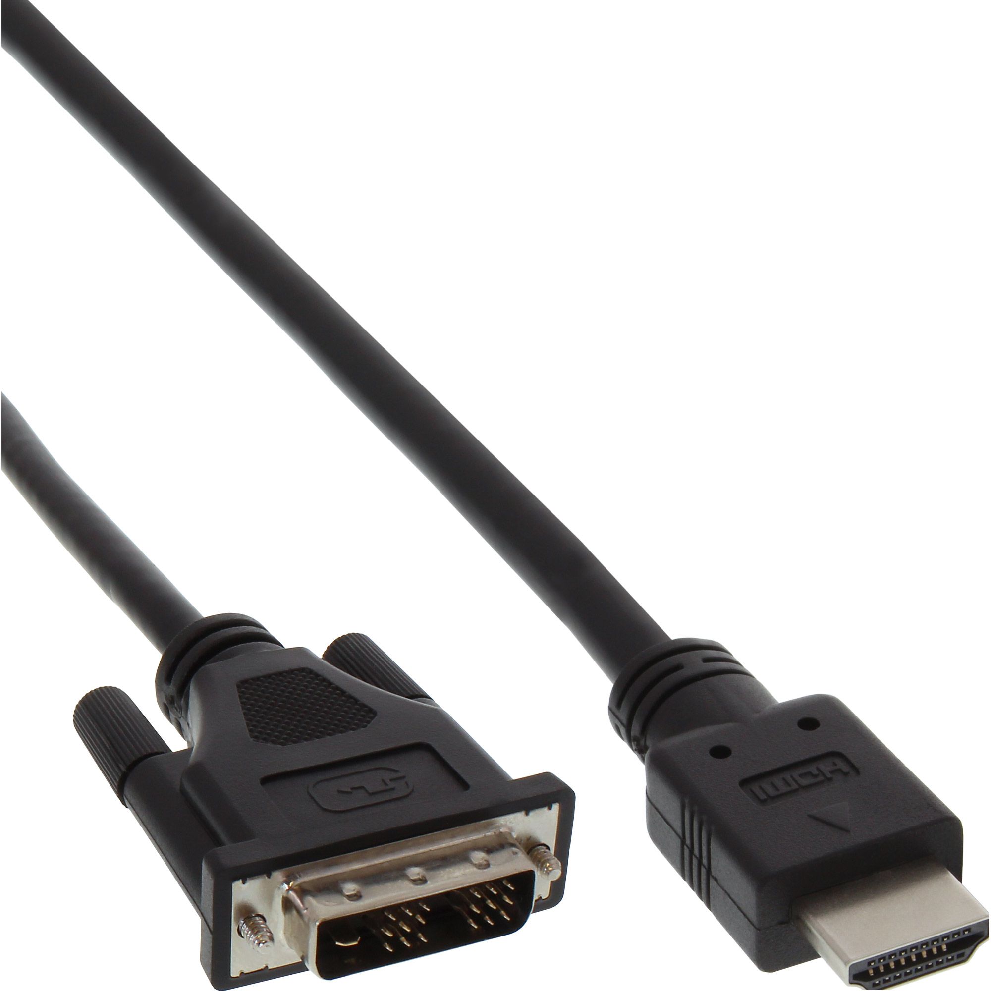 Inline Panda Inline HDMI A - DVI 18+1 Kabel - 0.5m