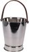 Excellent Houseware IJsemmer - champagne koeler - zilver - RVS - 5.5L - wijnkoeler