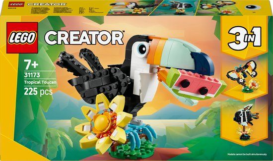 LEGO Creator 3in1 Wilde Dieren: Tropische Toekan - 31173