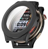 Wigento Amazfit Kunststof horlogekast + gehard 9H glas, zwart