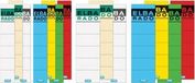 Elba Spine Labels - Short/Narrow, 10 Pieces, 100420941