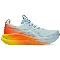 ASICS Gel-Nimbus 28 Sunny Sizzle Neutrale schoen Heren-lichtblauw, oranje, Maat 44,5