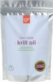 Foodie 100% Pure Krill Oil - 60 Capsules - Oméga-3 EPA et DHA - Avec choline et astaxanthine - Pas de goût de poisson
