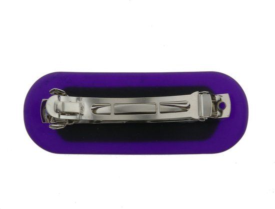 Behave Haarspeld - Paars Zwart - 9 cm