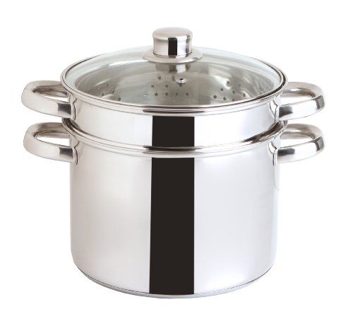 Quid Italy Treviso 5759147 pastapan van roestvrij staal, 3-delig