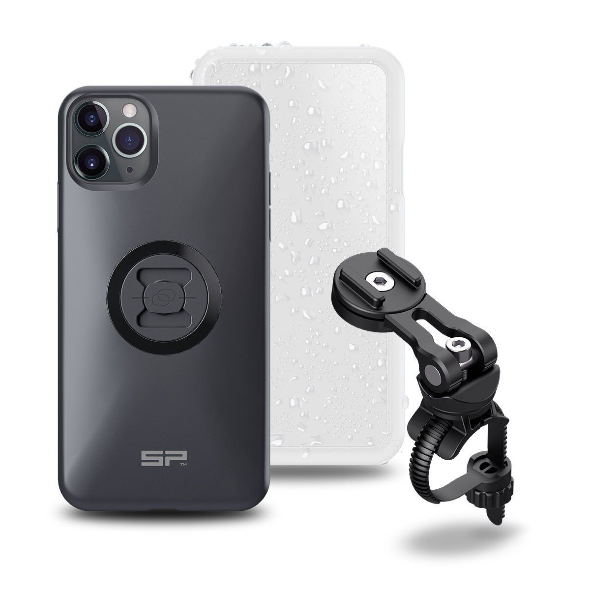 SP Connect Bike Bundle II - iPhone 11 Pro Max - Black - Bicycle Phone Holder