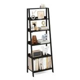 Furinno Ladder Boekenkast Display Plank, 6-laags Espresso