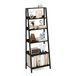Furinno Ladder Boekenkast Display Plank, 6-laags Espresso