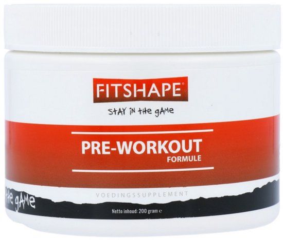 Fitshape Pre Workout Formule Poeder 200GR