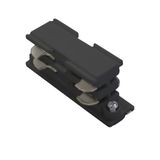 VoltShine Zwarte 3-voudige rechte 3-weg connector