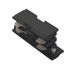 VoltShine Zwarte 3-voudige rechte 3-weg connector