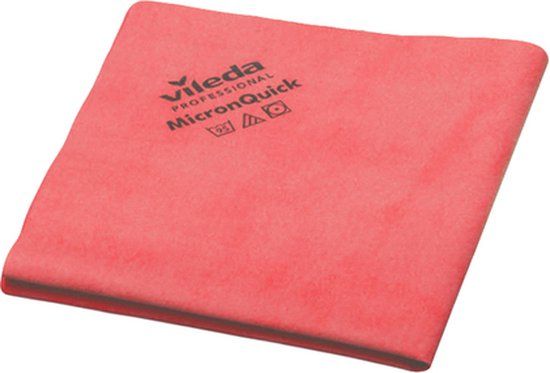 Vileda MicronQuick Microvezeldoek Rood 5 stuks