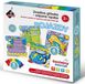 Askato Mozaiekset - Voertuigen - 4 Platen - 700+ Stickers - Knutselset pour Enfants