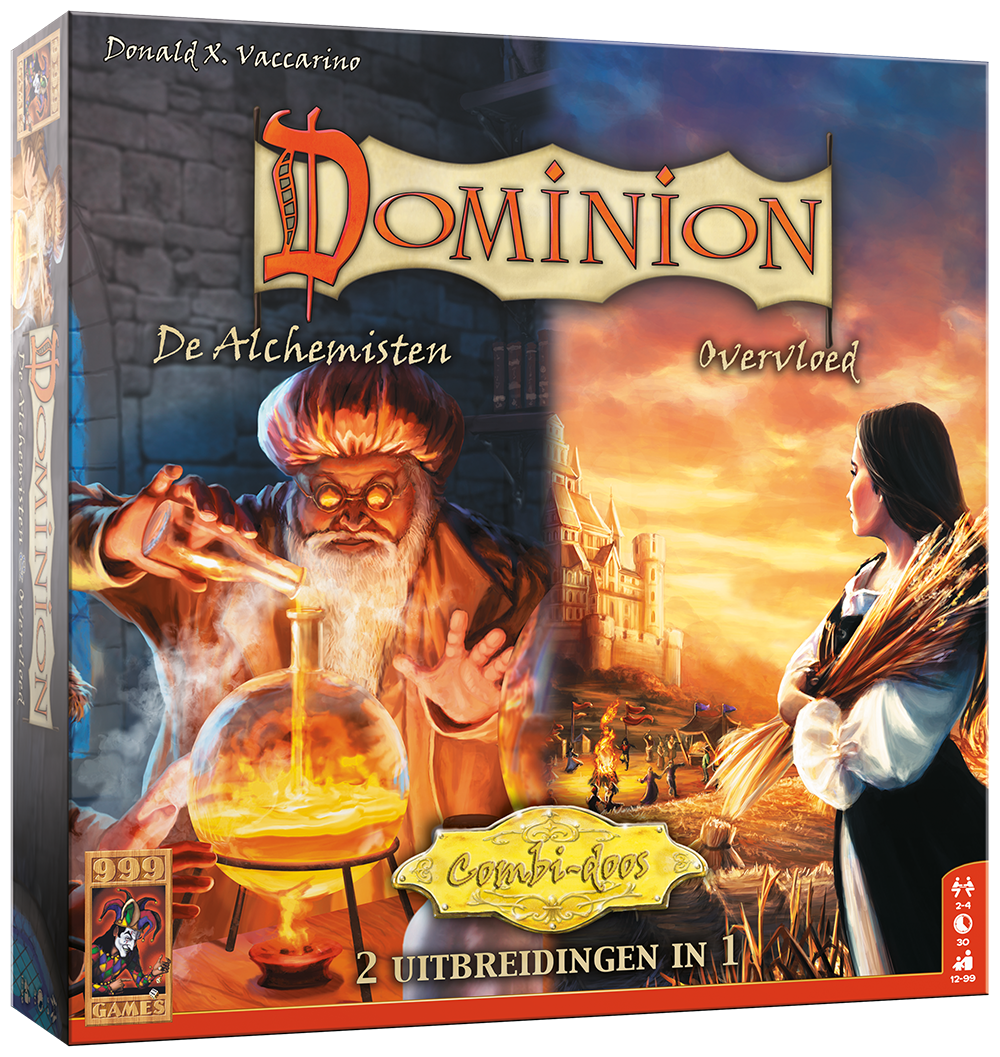 999 Games Dominion Combi-doos - Alchemisten & Overvloed