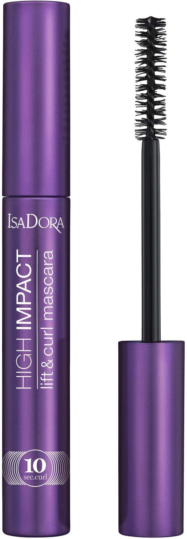 IsaDora 10 Sec High Impact Lift & Curl Mascara Black