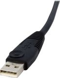 StarTech 1,80m 4-in-1 USB Dual-Link DVI-D KVM-switch Kabel met Audio en Microfoon