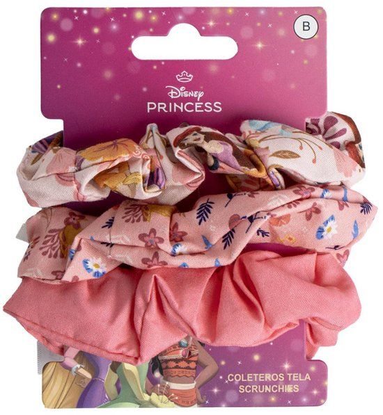 Disney ARTESANIA CERDA, S.L. Haarelastiek Disney Princess Roze 3 Onderdelen
