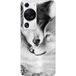 Maniacase Housse Huawei P60 Pro Le loup et la louve Animal noir et blanc