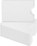kwmobile SellerX Commerce 20x Beschermhoesje voor Creditcard, Bankpas, OV-chipkaart of ID-kaart - Set van 20 stuks - Matte, Transparante Pasjeshouder