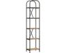 vidaXL Boekenplank 5-laags 40 x 30 x 183 cm Bewerkt hout Artisan Eiken