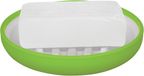 Spirella Porte-savon MOJI – Bac à savon pratique pour la salle de bain – Robuste et facile à nettoyer – Design moderne