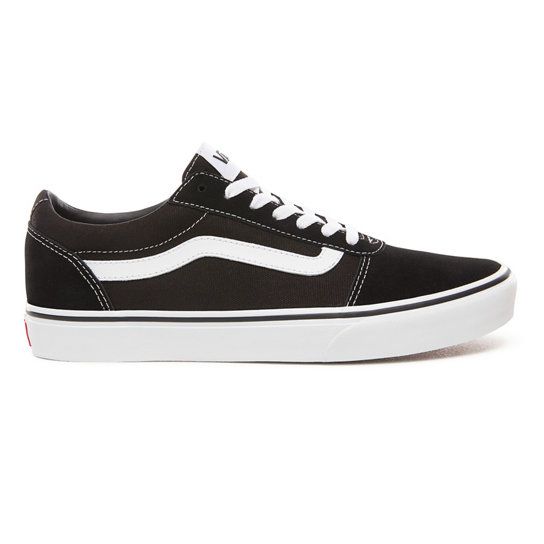 Vans Ward - Sportschoenen - Zwart/Wit - Heren - Maat 45