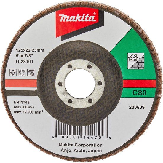 Makita Lamellenschijf 125 mm C80F - D-28101