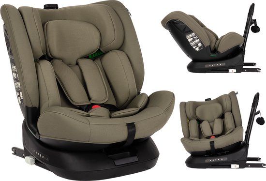 Novi Baby Novi Nathan V2 Premium Autostoel - I-Size - Dark Taupe