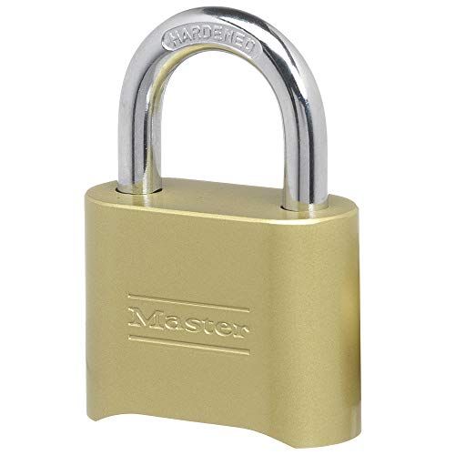Master Lock 175 Cijferslot - Messing - 1 inch