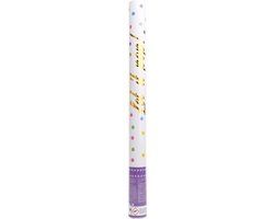 Amscan Confetti Shooter - Party Popper - Confetti Kanon - 60 Cm - Gekleurde Confetti - Papier Confetti