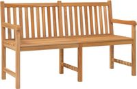 vidaXL Tuinbank, 150 cm, massief teakhout