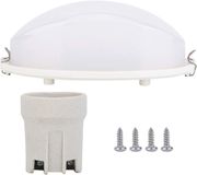 OEM Allecto Premium Sauna Lampenkap voor Sauna - Explosiebestendige Lamp Schaduw - Stoomkamer Accessoires - Wit
