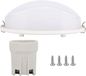 OEM Allecto Premium Sauna Lampenkap voor Sauna - Explosiebestendige Lamp Schaduw - Stoomkamer Accessoires - Wit