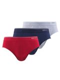 Blackspade Slip bleu marine / gris clair / rouge