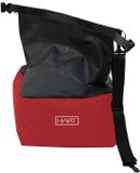 Hart Belly Boat Tas Rood, Zwart
