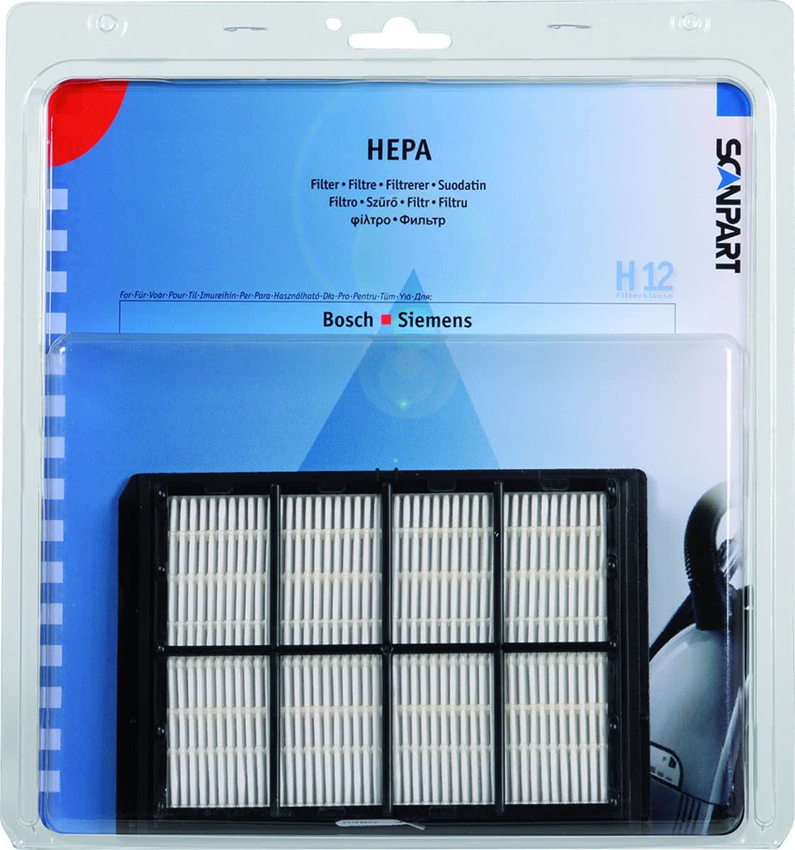 Scanpart hepafilter H12 (niet uitwasbaar)