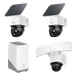 Eufy SoloCam S340 (2-Pack) + Floodlight Camera E340 + HomeBase S380 lot