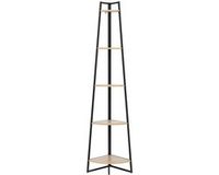 5Five Boekenrek Aliaj - 5 planken - 35xH180cm - Beige