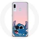 Maniacase Etui voor Samsung Galaxy A30 Steek de neus in de lucht roze