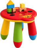 Relaxdays Kinderkrukje - Lieveheersbeestje - 26 cm