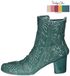 Merkloos / Sans marque Ideas 4 Seasons Vaas Bootie petrol Ø7x22x19cm