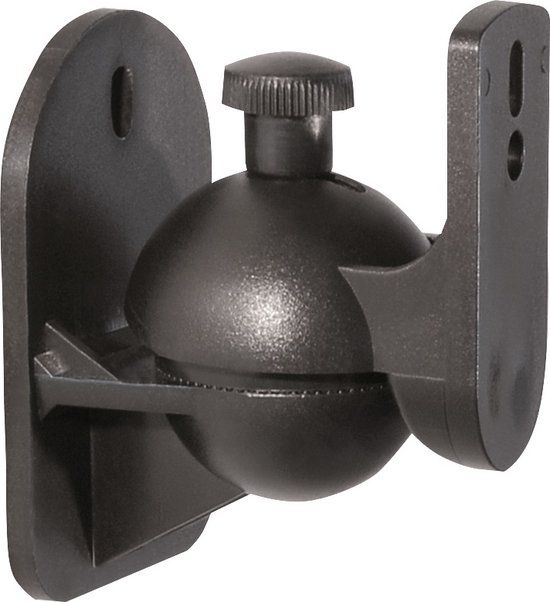 My Wall Universele Luidspreker Beugels - Set van 2 - Draai- en kantelbaar - Tot 3,5kg - Zwart