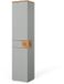 Vicco Eden meuble de salle de bain – 40 x 184.2 cm avec 2 portes et 1 tiroir Gris/Artisanat